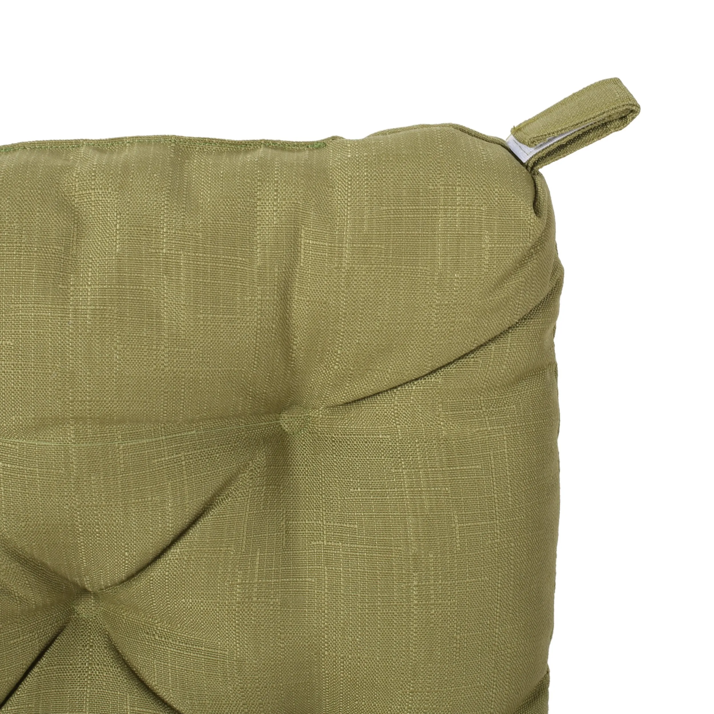 Outdoor Fabric Classic Tufted Chair Cushion - NH620013