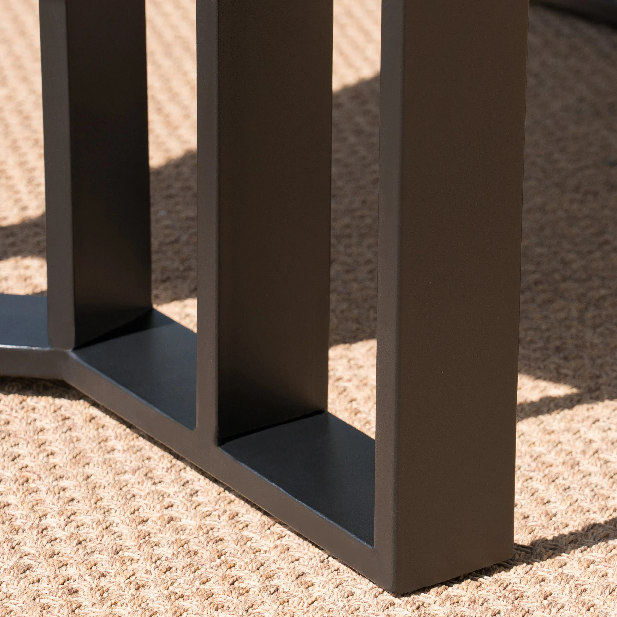 Outdoor Finish Light Weight Concrete Dining Table - NH101403