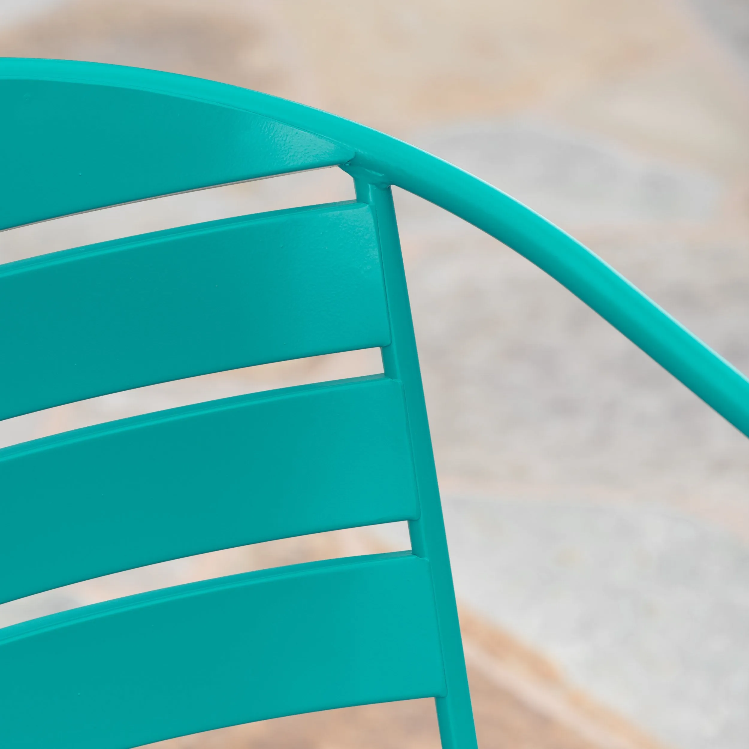 Outdoor Finished Iron Bistro Set - NH904303