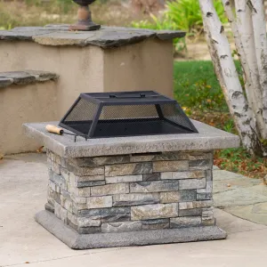 Outdoor Fire Pit - NH599832 patio chairs, outdoor seating