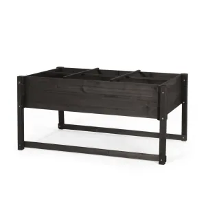Outdoor Firwood Plant Trough - NH345513 patio chairs, outdoor seating