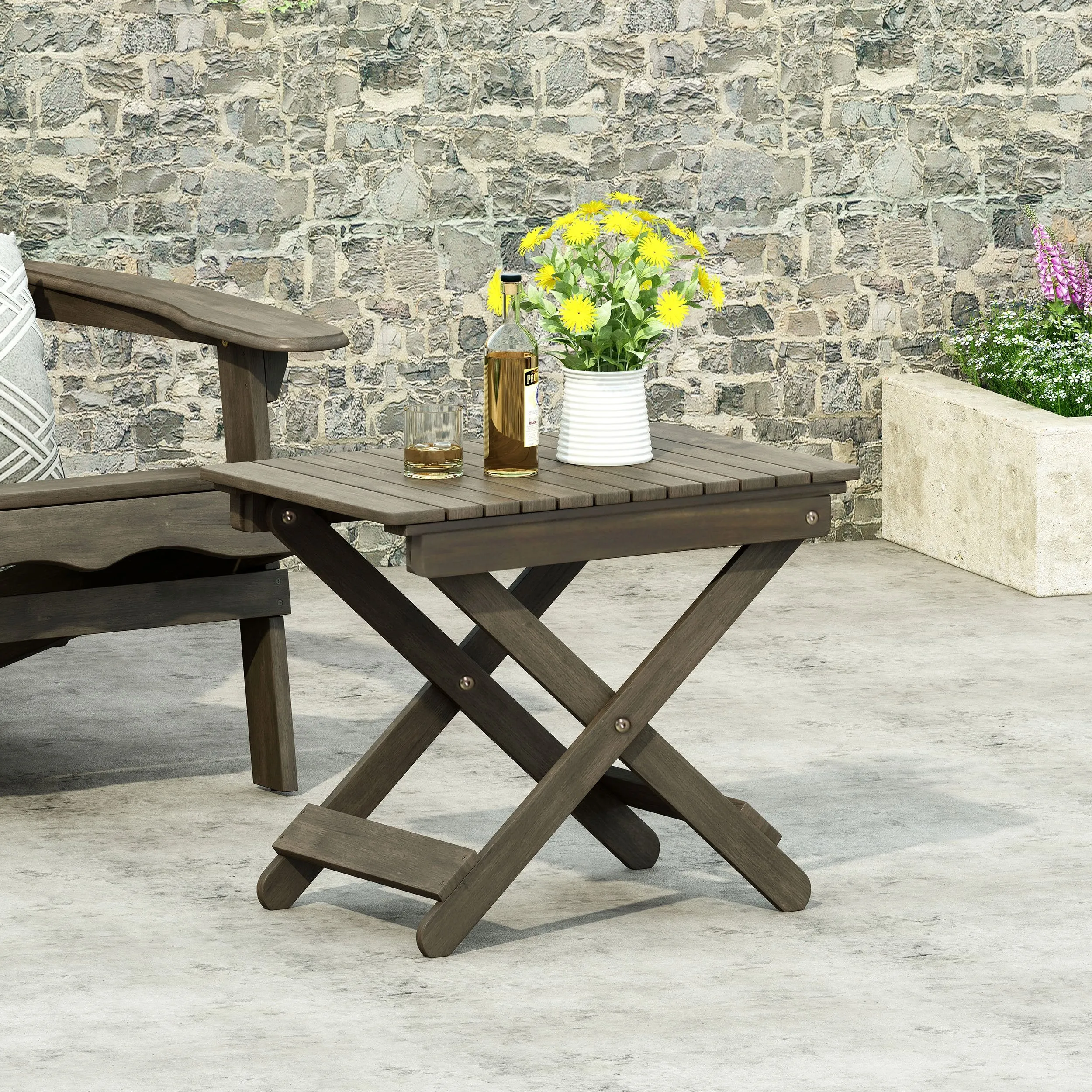 Outdoor Folding Side Table - NH838213