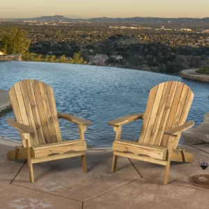 Outdoor Folding Wood Adirondack Chair - NH646692 chandelier, pendant light