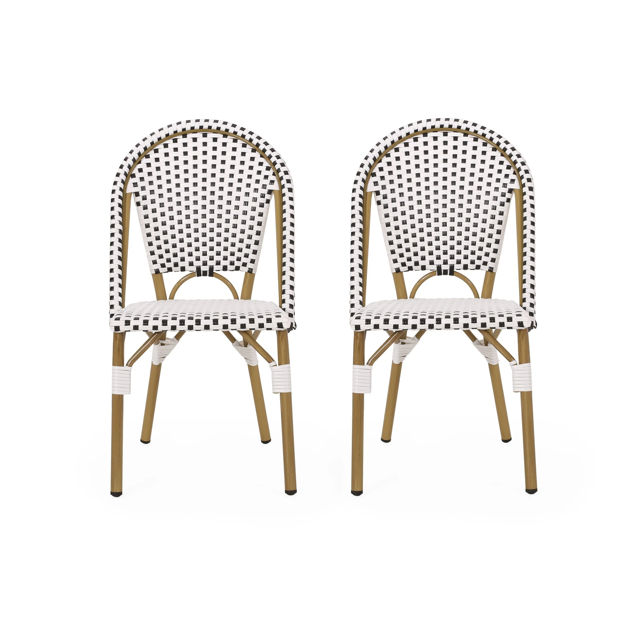 Outdoor French Bistro Chair (Set of 2) - NH152313 patio chairs, outdoor seating
