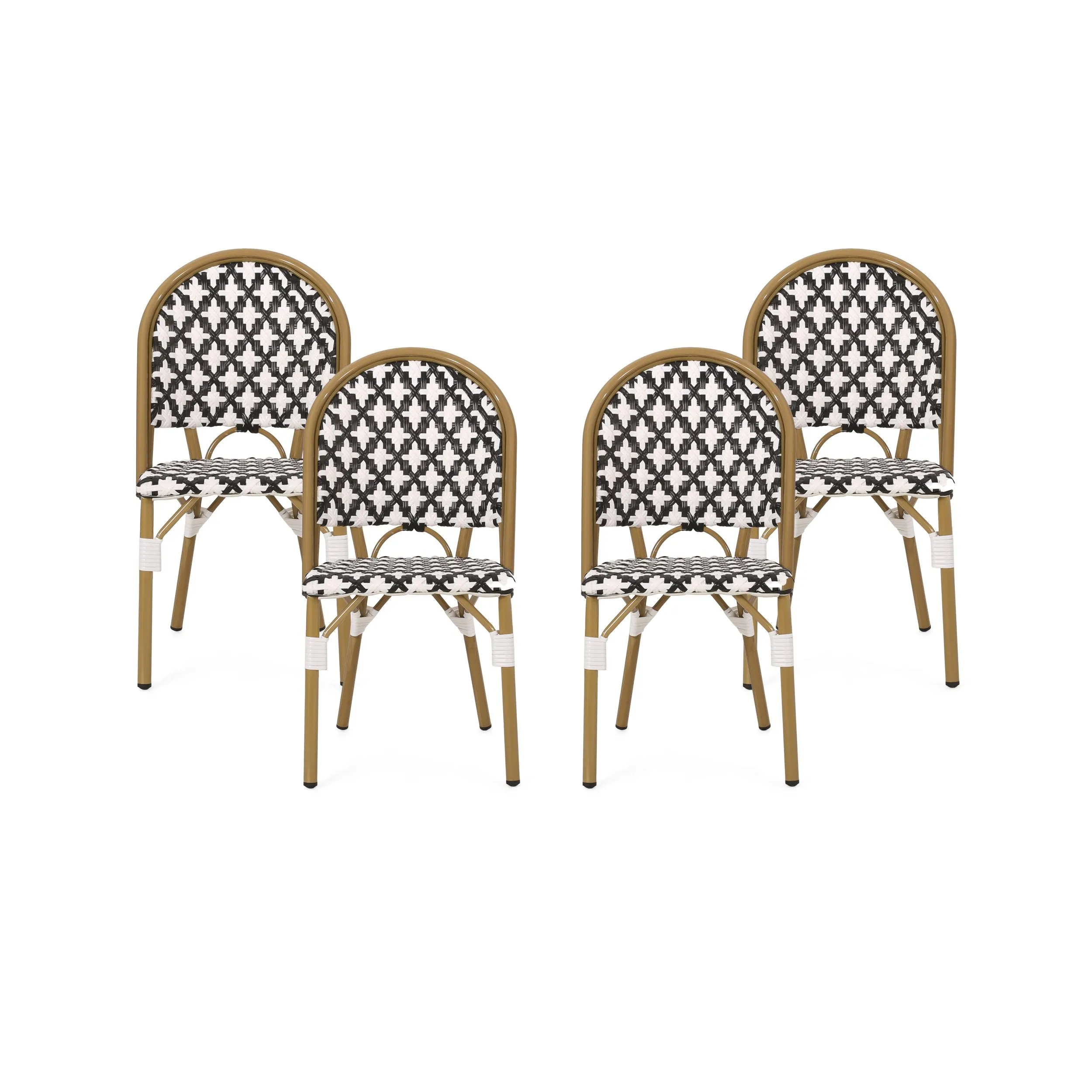 Outdoor French Bistro Chair (Set of 4) - NH062313 chandelier, pendant light