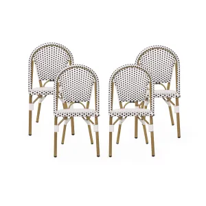 Outdoor French Bistro Chair (Set of 4) - NH452313 patio chairs, outdoor seating