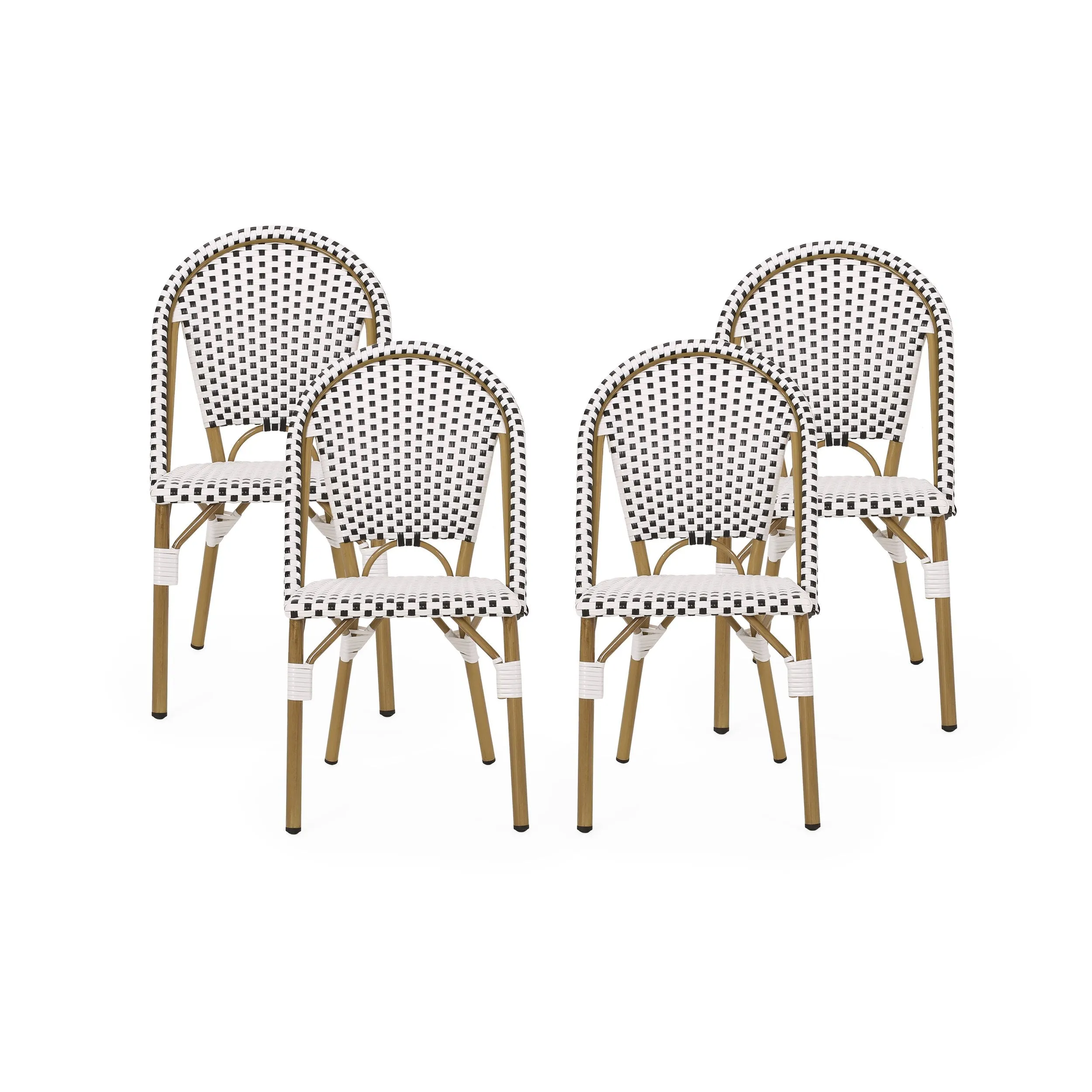 Outdoor French Bistro Chair (Set of 4) - NH452313 patio chairs, outdoor seating