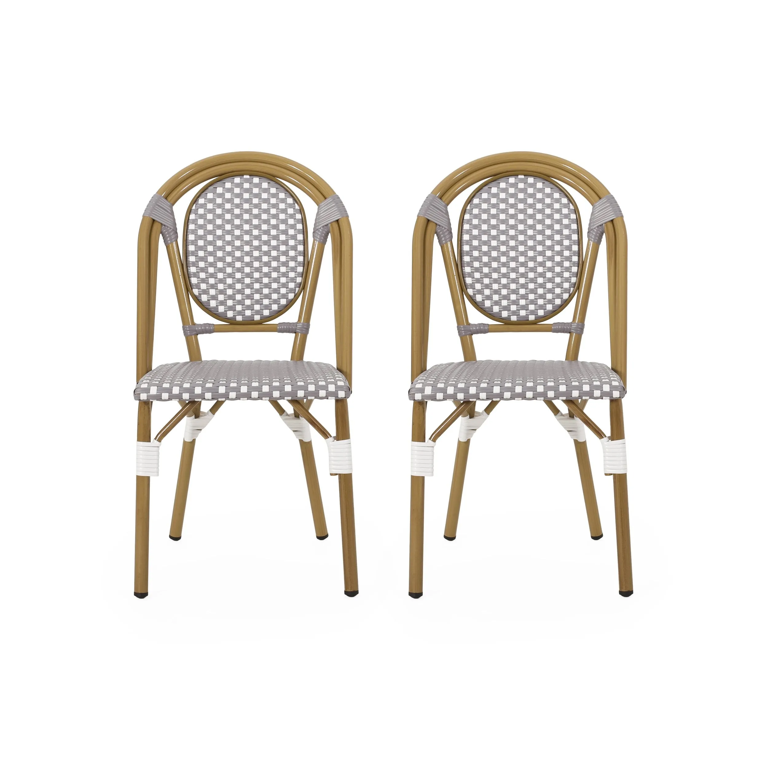 Outdoor French Bistro Chairs (Set of 2) - NH542313 chandelier, pendant light