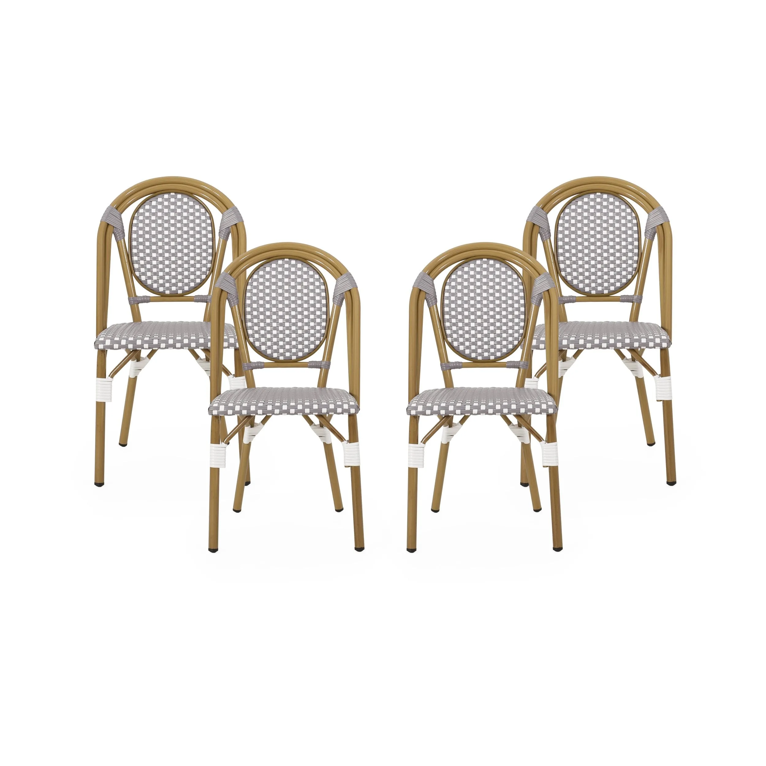 Outdoor French Bistro Chairs (Set of 4) - NH842313 patio chairs, outdoor seating