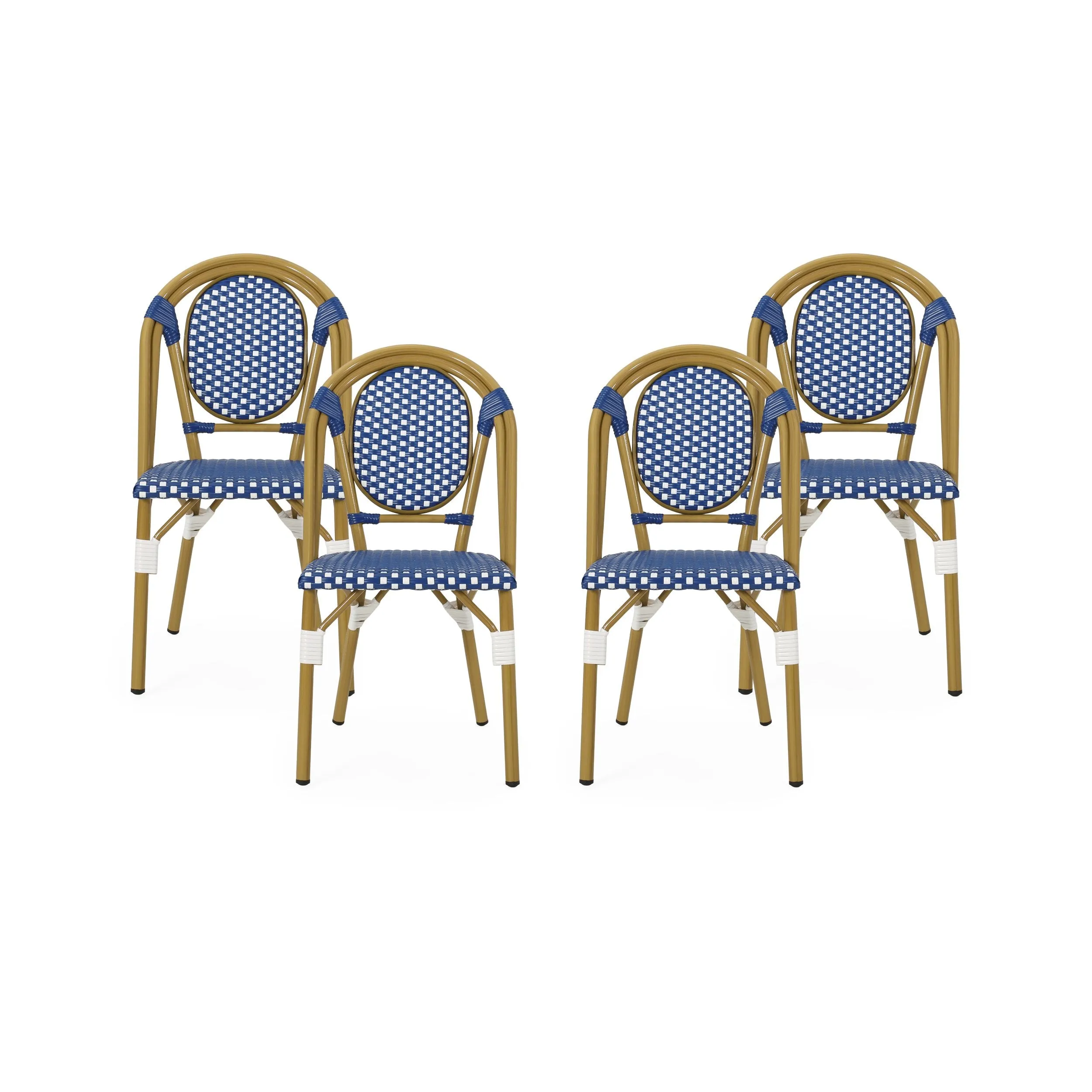 Outdoor French Bistro Chairs (Set of 4) - NH842313