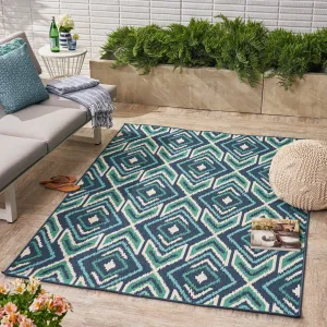 Outdoor Geometric Area Rug - NH409403 patio chairs, outdoor seating