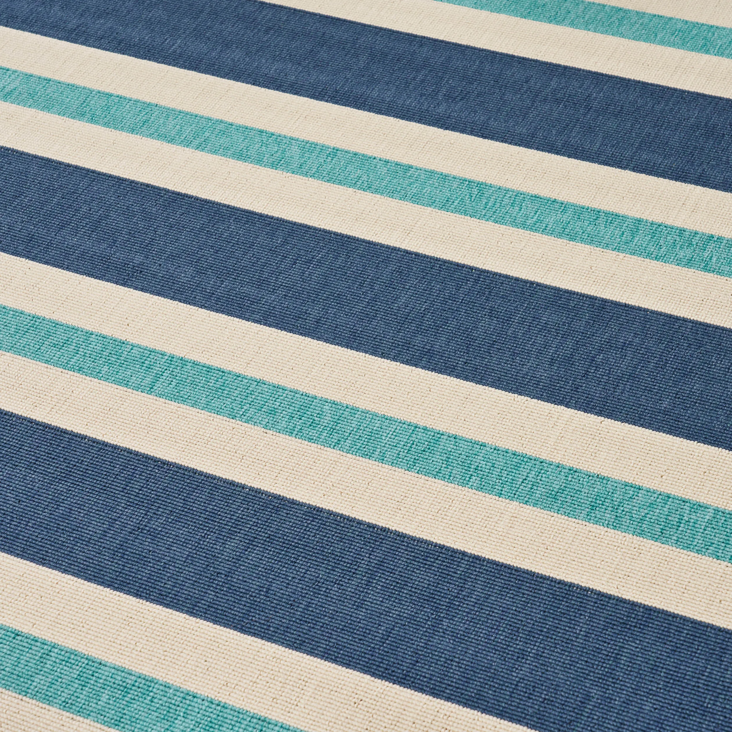 Outdoor Geometric Area Rug - NH729403