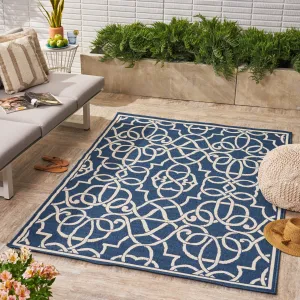 Outdoor Geometric Area Rug - NH898403 patio chairs, outdoor seating