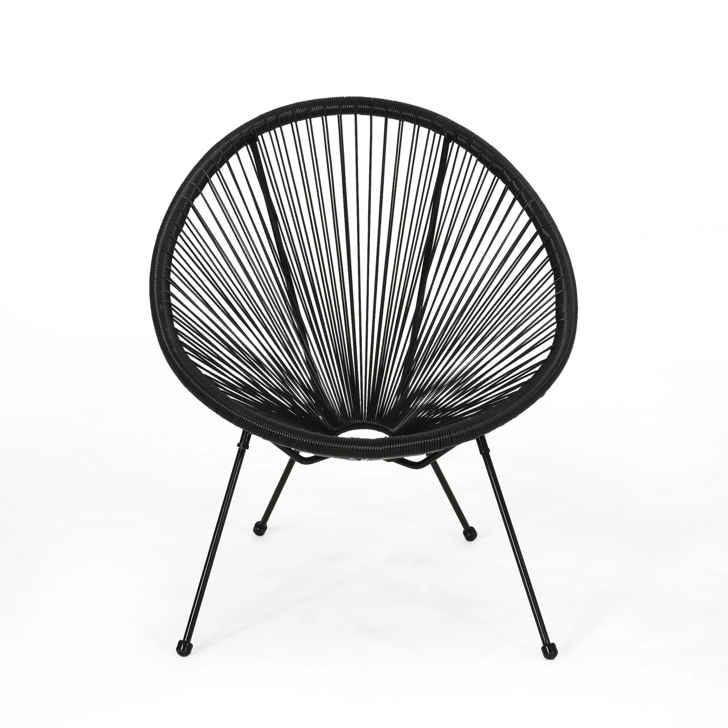 Outdoor Hammock Weave Chair with Steel Frame (Set of 2) - NH698803