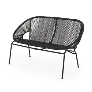 Outdoor Hammock Weave Loveseat Bench - NH225313 stair tread rug, stair mat