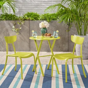 Outdoor Iron Bistro Set - NH278403 patio chairs, outdoor seating