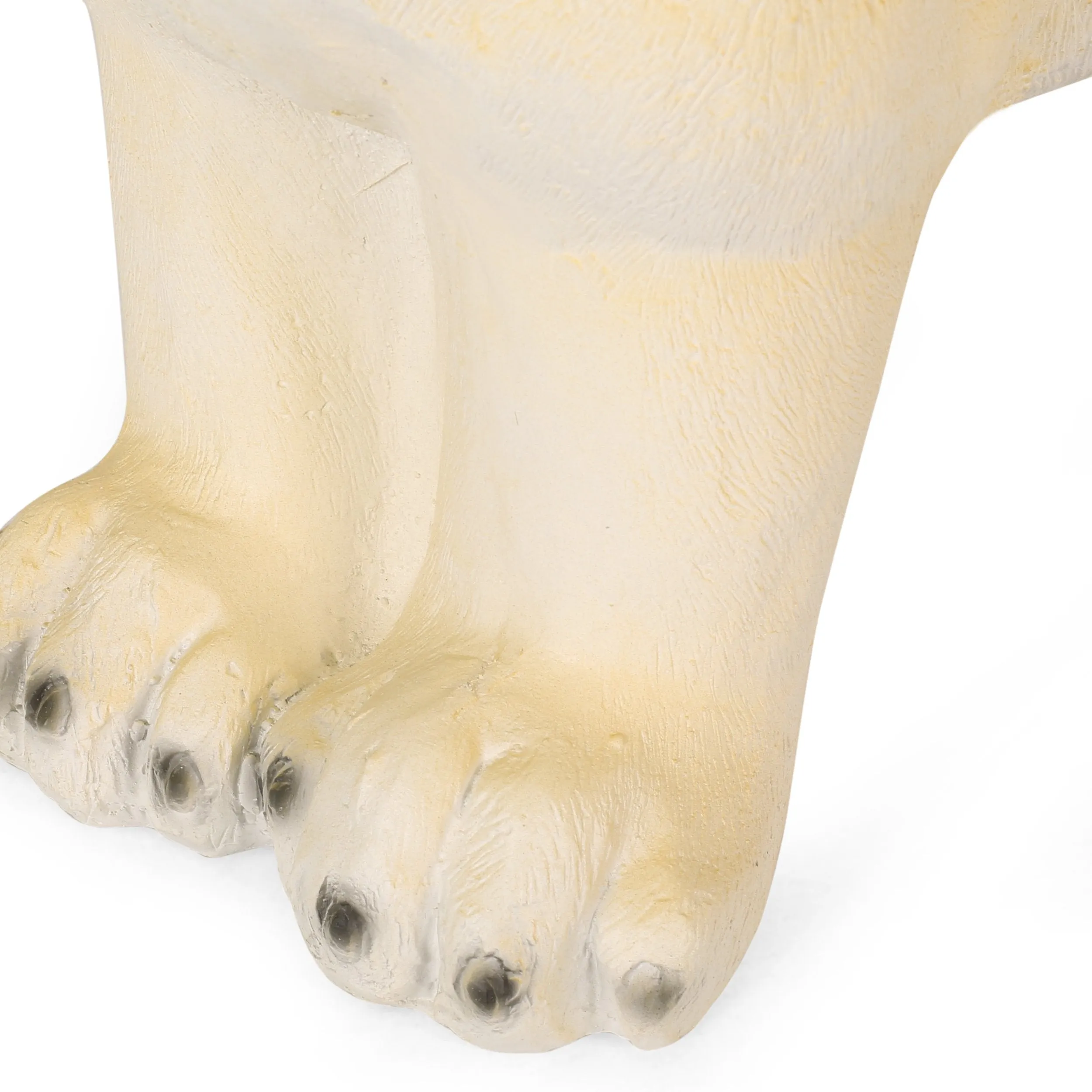 Outdoor Labrador Dog Garden Bench, Light Brown - NH695513