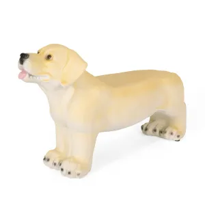Outdoor Labrador Dog Garden Bench, Light Brown - NH695513 stair tread rug, stair mat