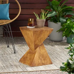 Outdoor Light-Weight Concrete Accent  Table - NH138503 coffee table, accent table