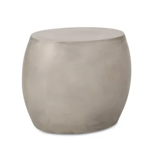 Outdoor Lightweight Concrete Side Table - NH504313 coffee table, accent table