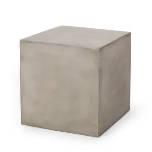 Outdoor Lightweight Concrete Side Table - NH704313 coffee table, accent table