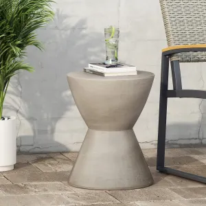 Outdoor Lightweight Concrete Side Table - NH804313 coffee table, accent table
