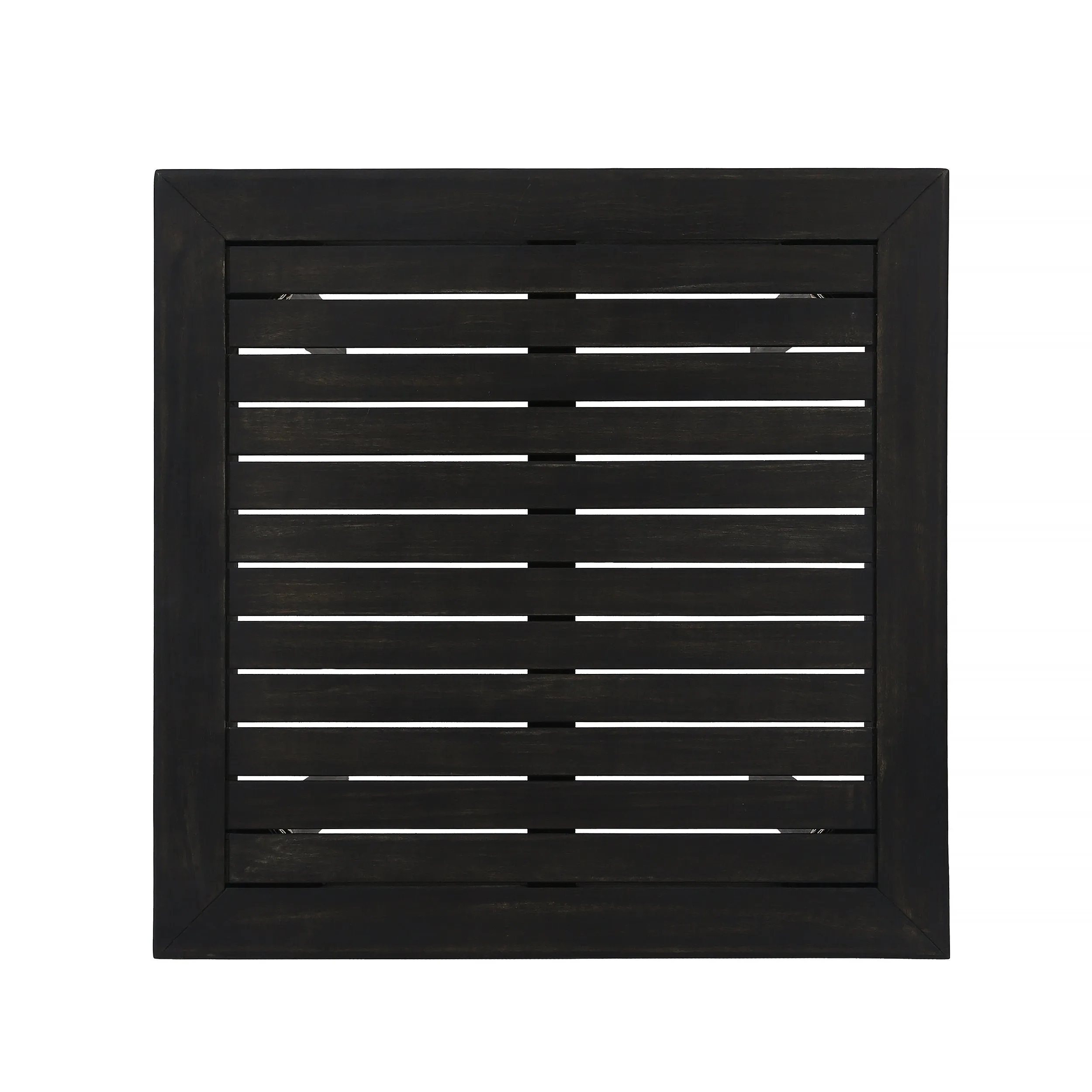 Outdoor Minimalist Acacia Wood Square Bar Table - NH510903