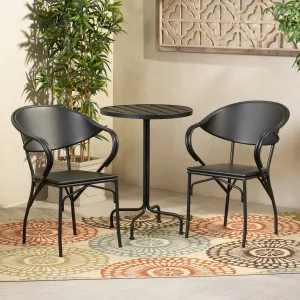 Outdoor Modern 2 Seater Bistro Set - NH653113 patio chairs, outdoor seating