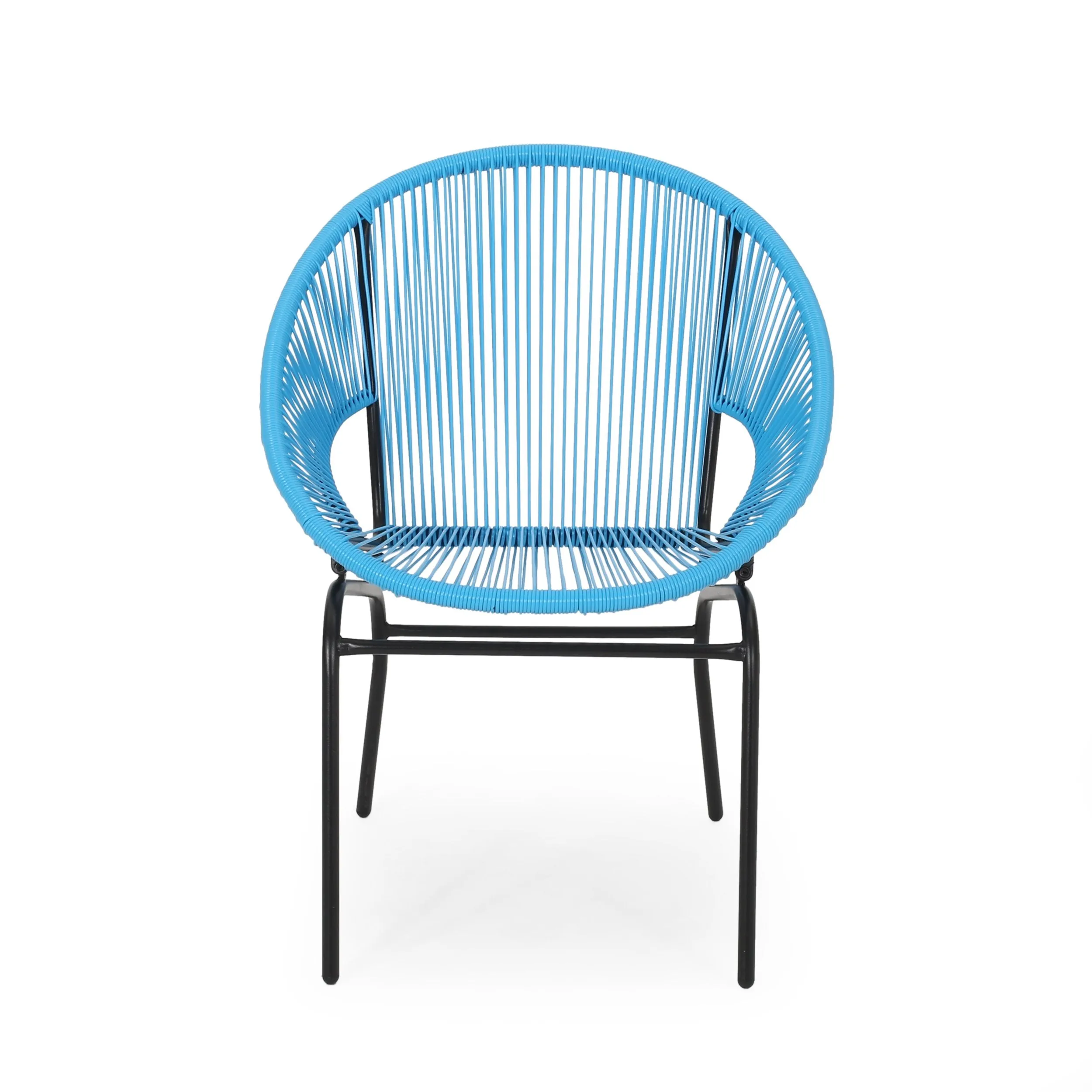 Outdoor Modern 2 Seater Faux Rattan Chat Set - NH280113