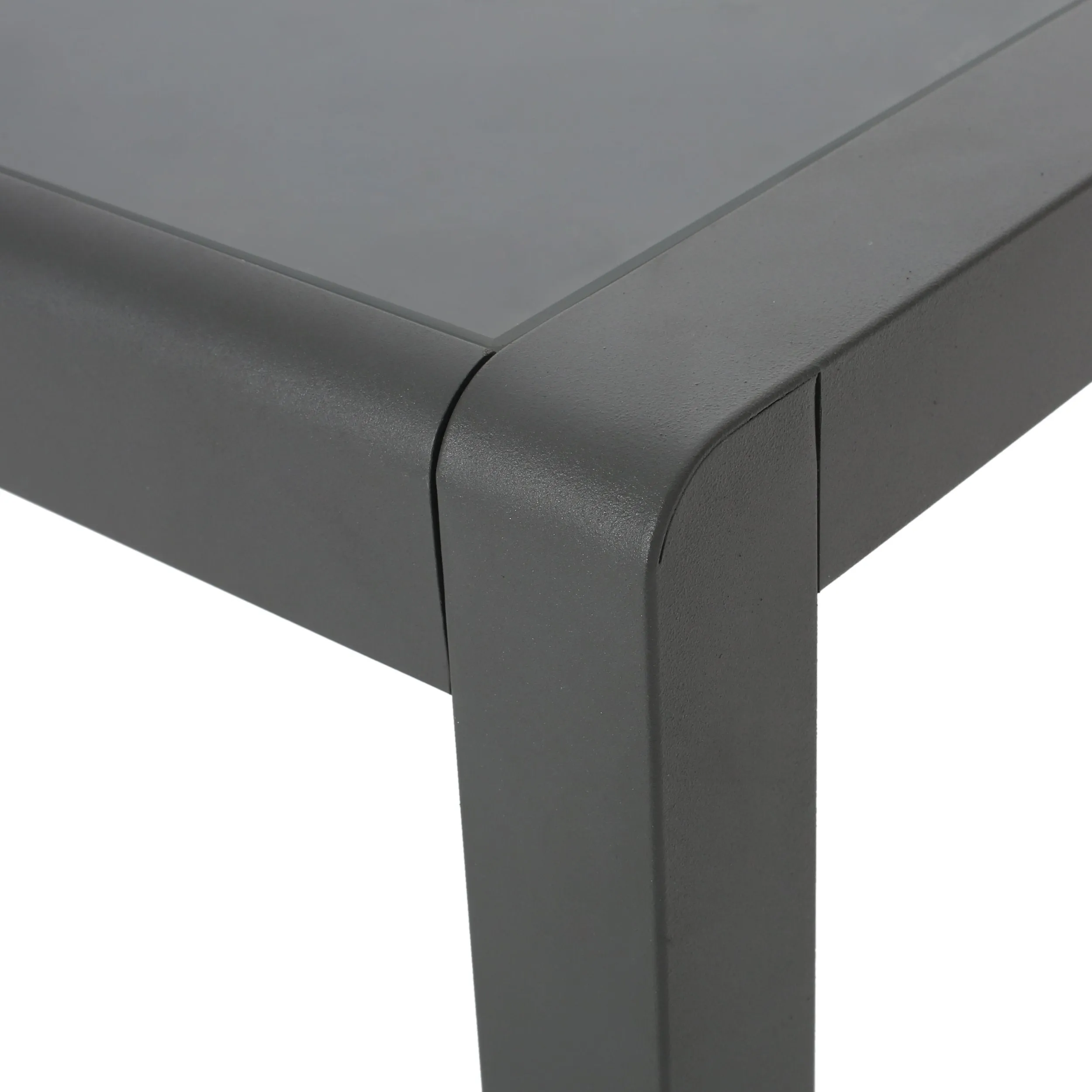 Outdoor Modern 6 Seater Aluminum Dining Set - NH168013