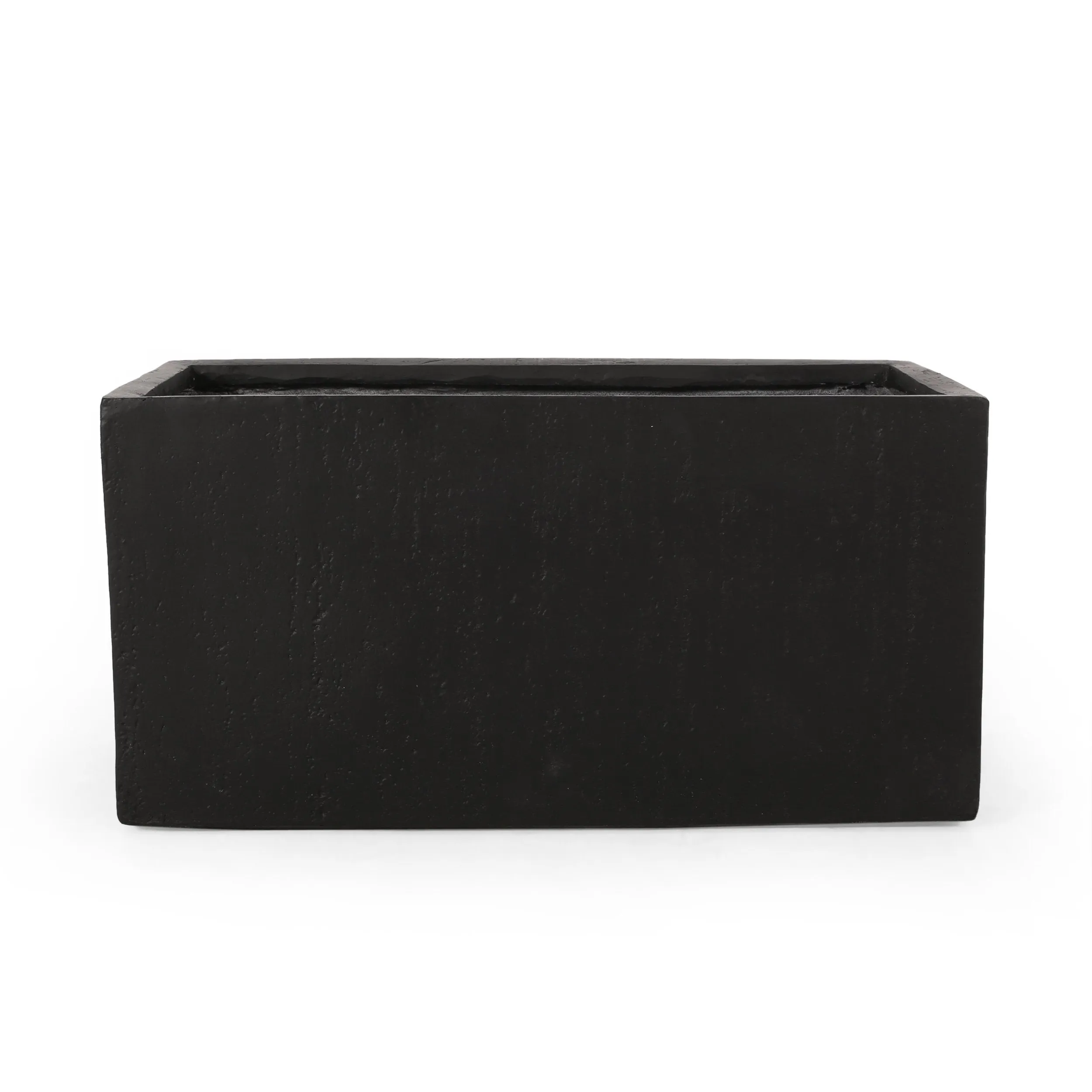Outdoor Modern Cast Stone Rectangular Planter - NH013313
