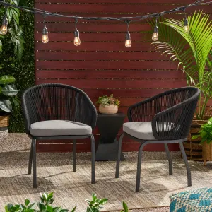 Outdoor Modern Club Chair (Set of 2) - NH553113 chandelier, pendant light