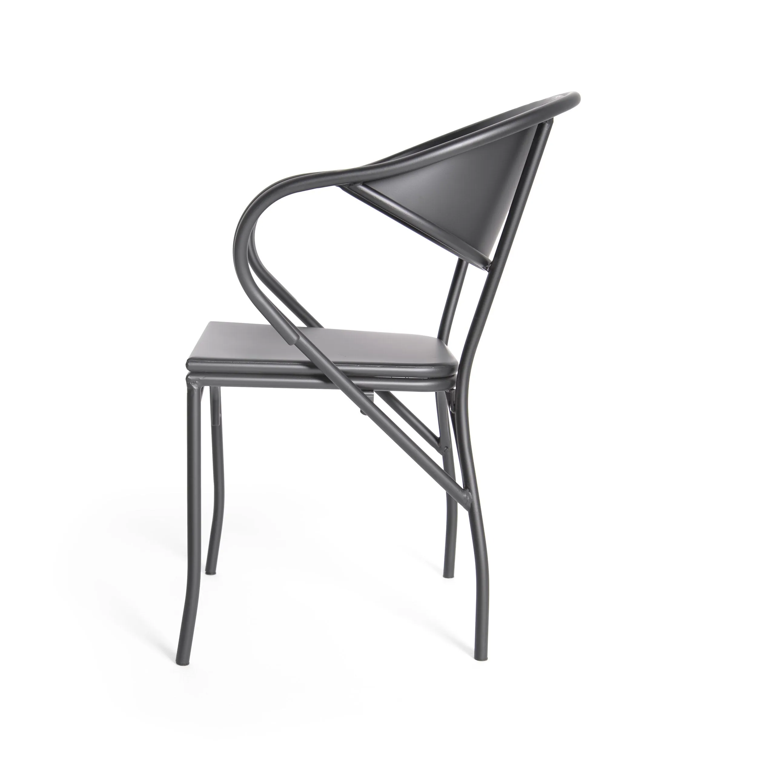 Outdoor Modern Dining Chair (Set of 2) - NH063113