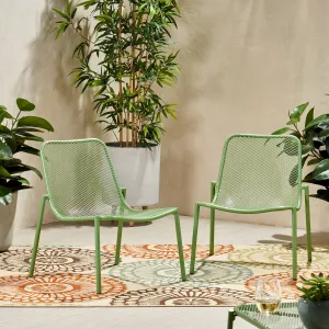 Outdoor Modern Dining Chair (Set of 2) - NH173113 chandelier, pendant light