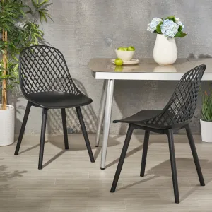 Outdoor Modern Dining Chair (Set of 2) - NH674213 chandelier, pendant light