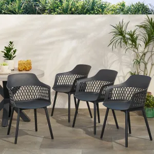 Outdoor Modern Dining Chair (Set of 4) - NH081213 chandelier, pendant light