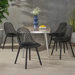 Outdoor Modern Dining Chair (Set of 4) - NH974213 chandelier, pendant light