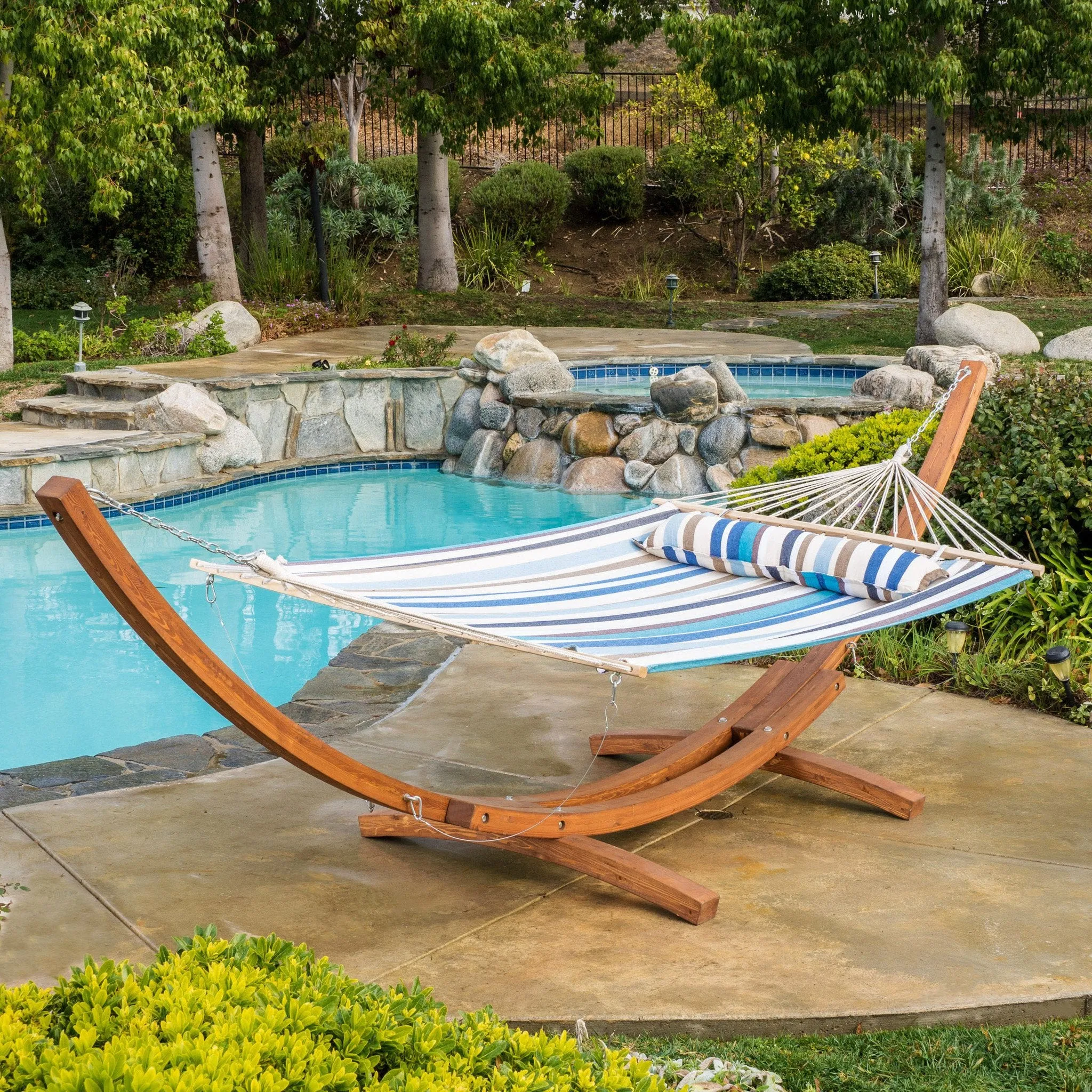 Outdoor Modern Hammock - NH741692 patio chairs, outdoor seating