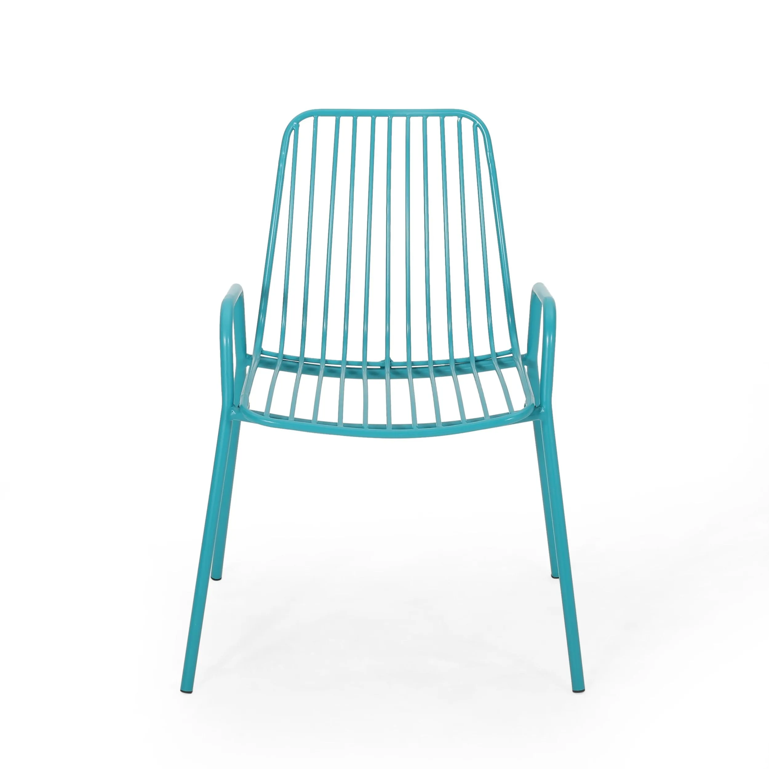 Outdoor Modern Iron 2 Seater Chat Set - NH837013