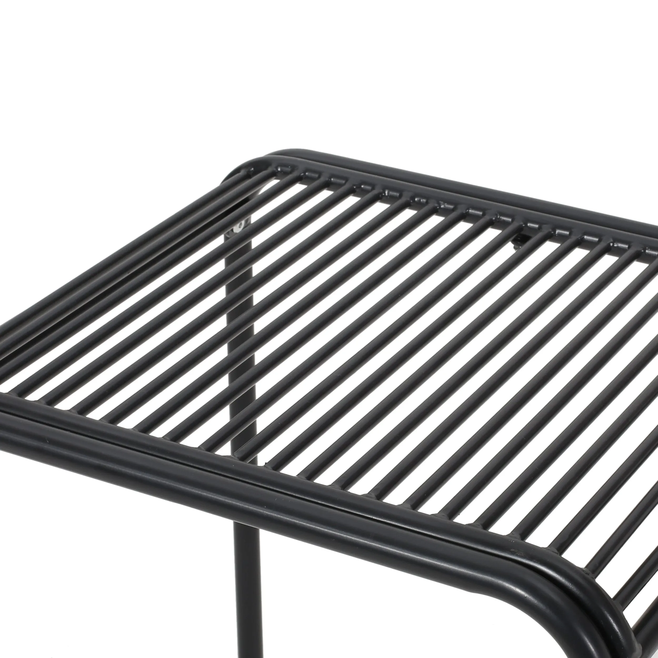 Outdoor Modern Iron 2 Seater Chat Set - NH837013