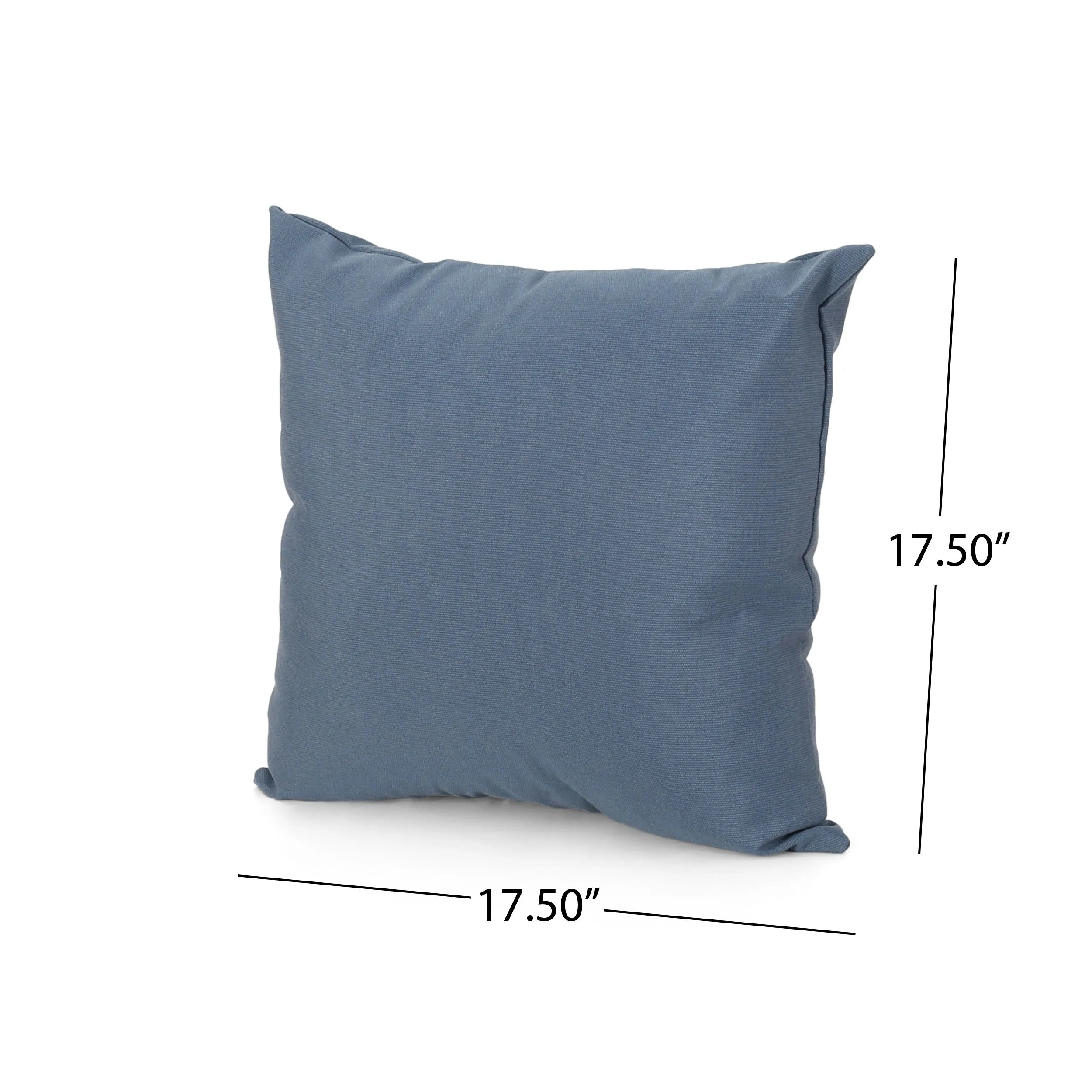 Outdoor Modern Square Water Resistant Fabric Pillow (Set of 2) - NH534013