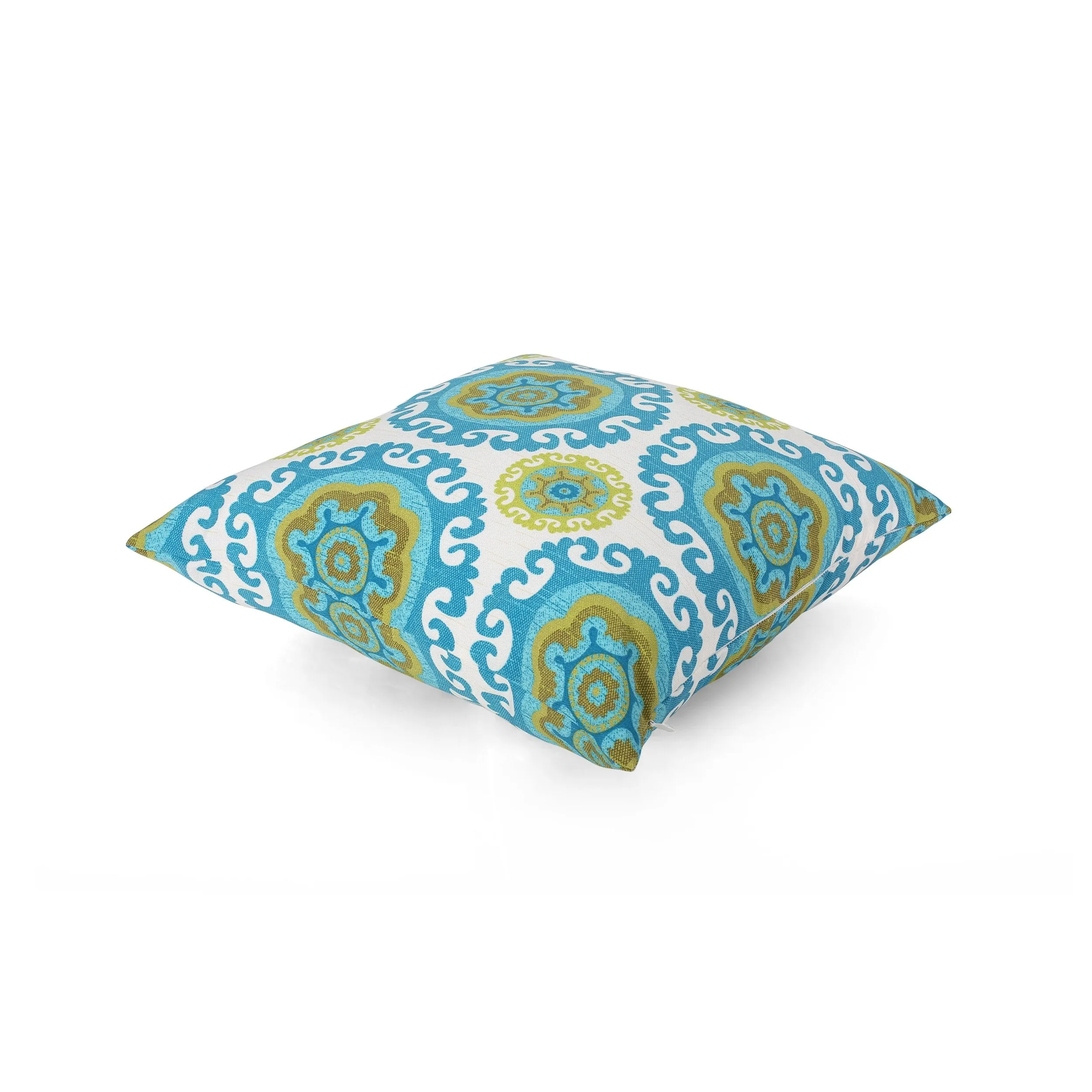 Outdoor Modern Square Water Resistant Fabric Pillow (Set of 2) - NH934013