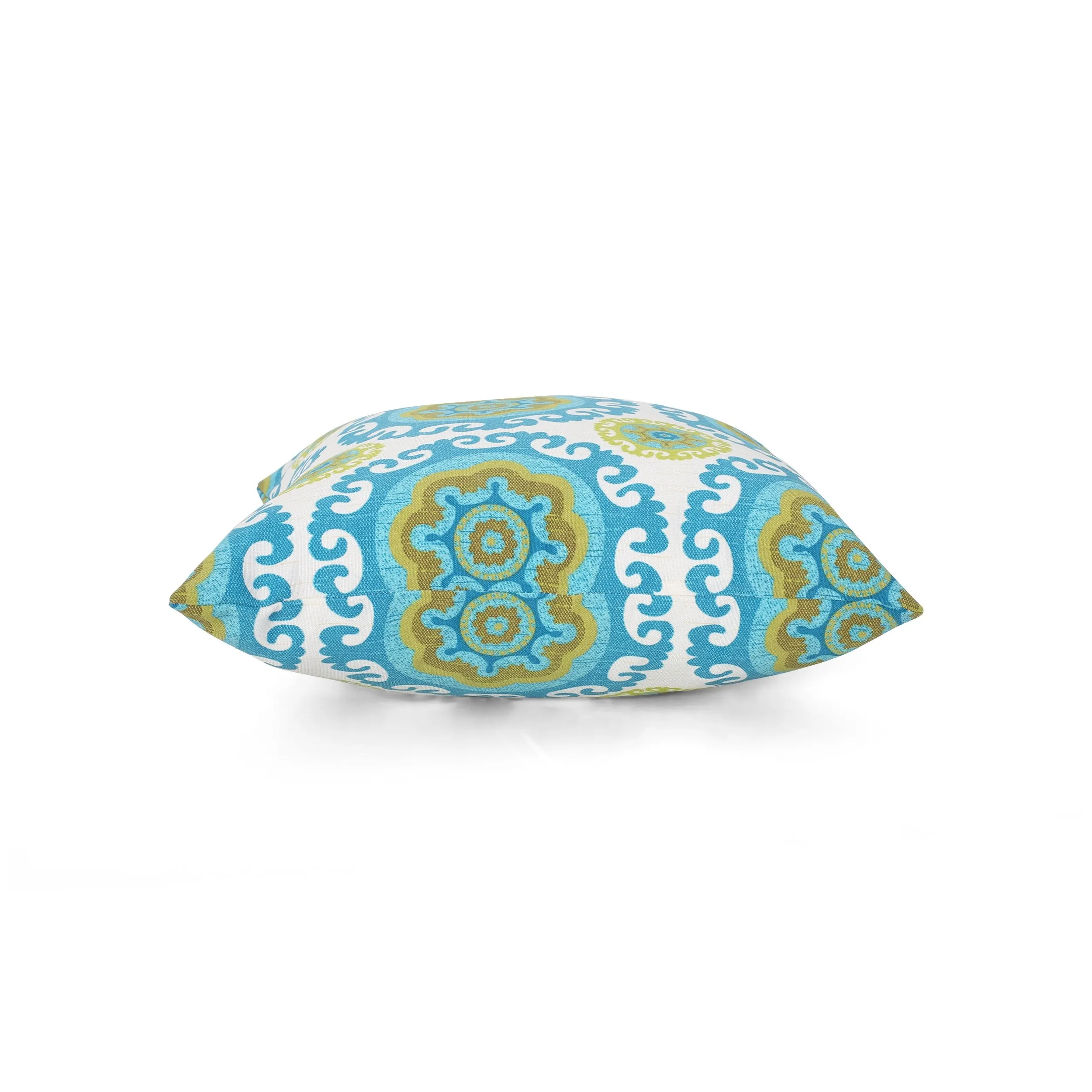 Outdoor Modern Square Water Resistant Fabric Pillow (Set of 2) - NH934013