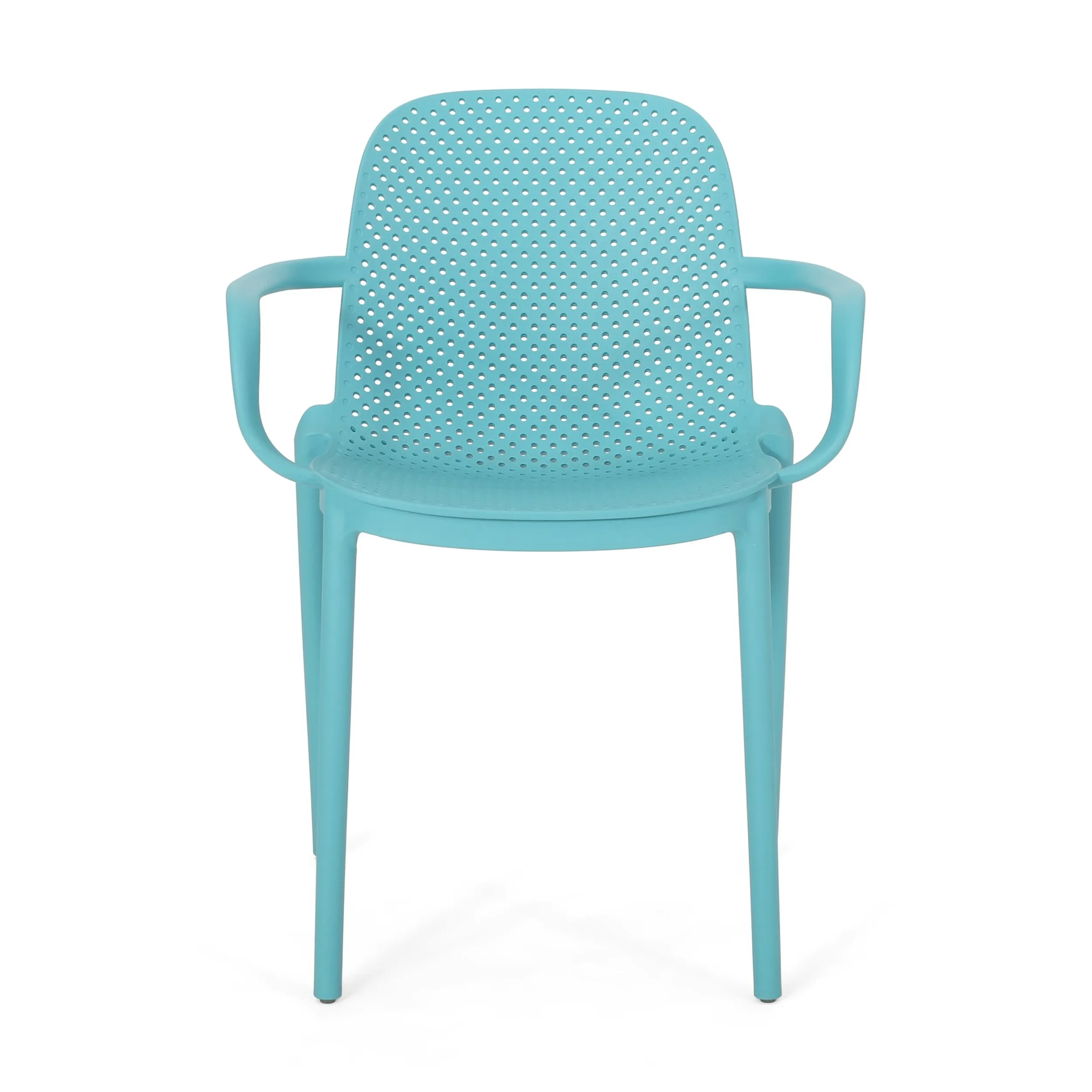Outdoor Modern Stacking Dining Chairs - NH133213