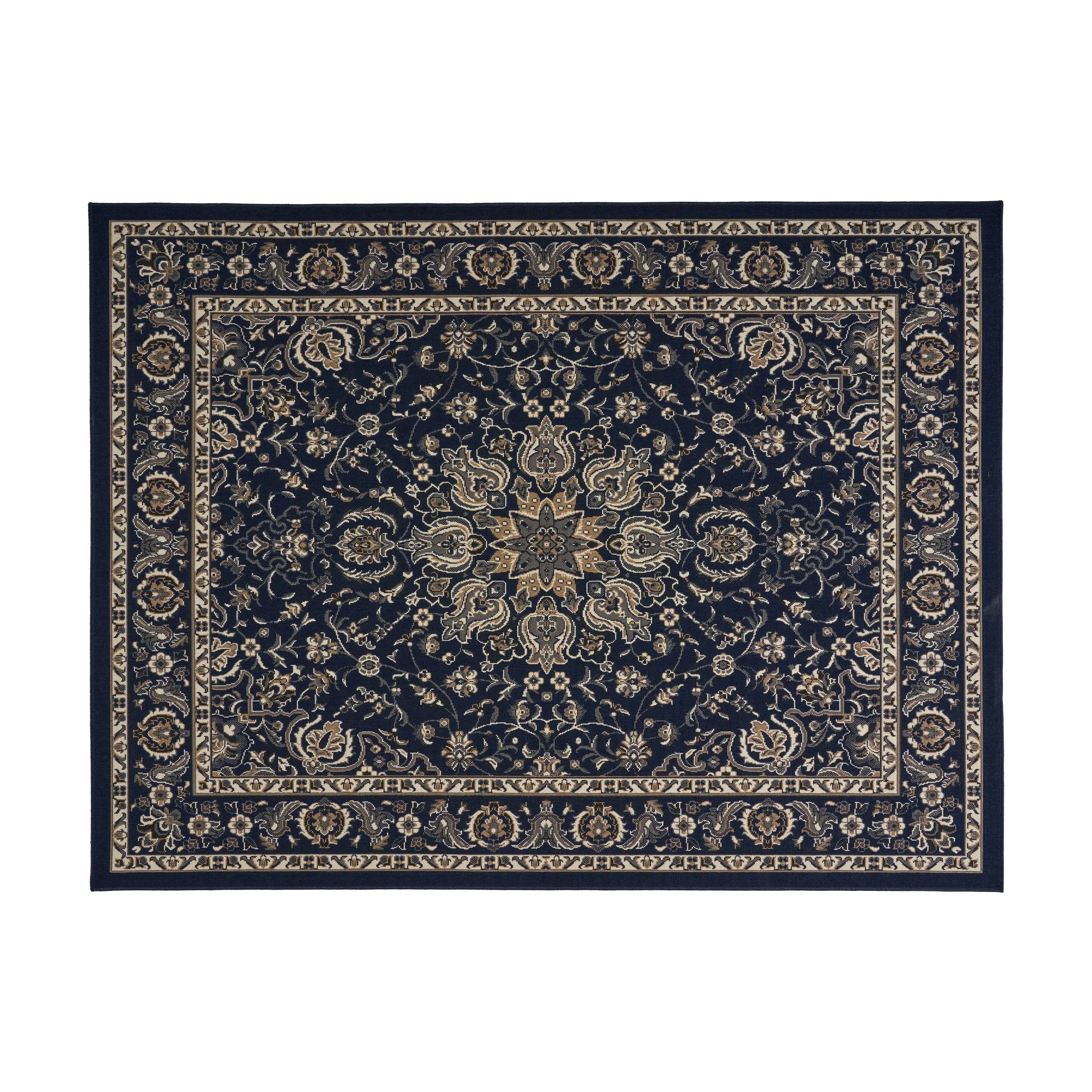 Outdoor Oriental Area Rug, Navy and Gray - NH545803 patio chairs, outdoor seating
