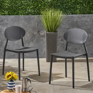 Outdoor Plastic Chairs (Set of 2) - NH315603 chandelier, pendant light
