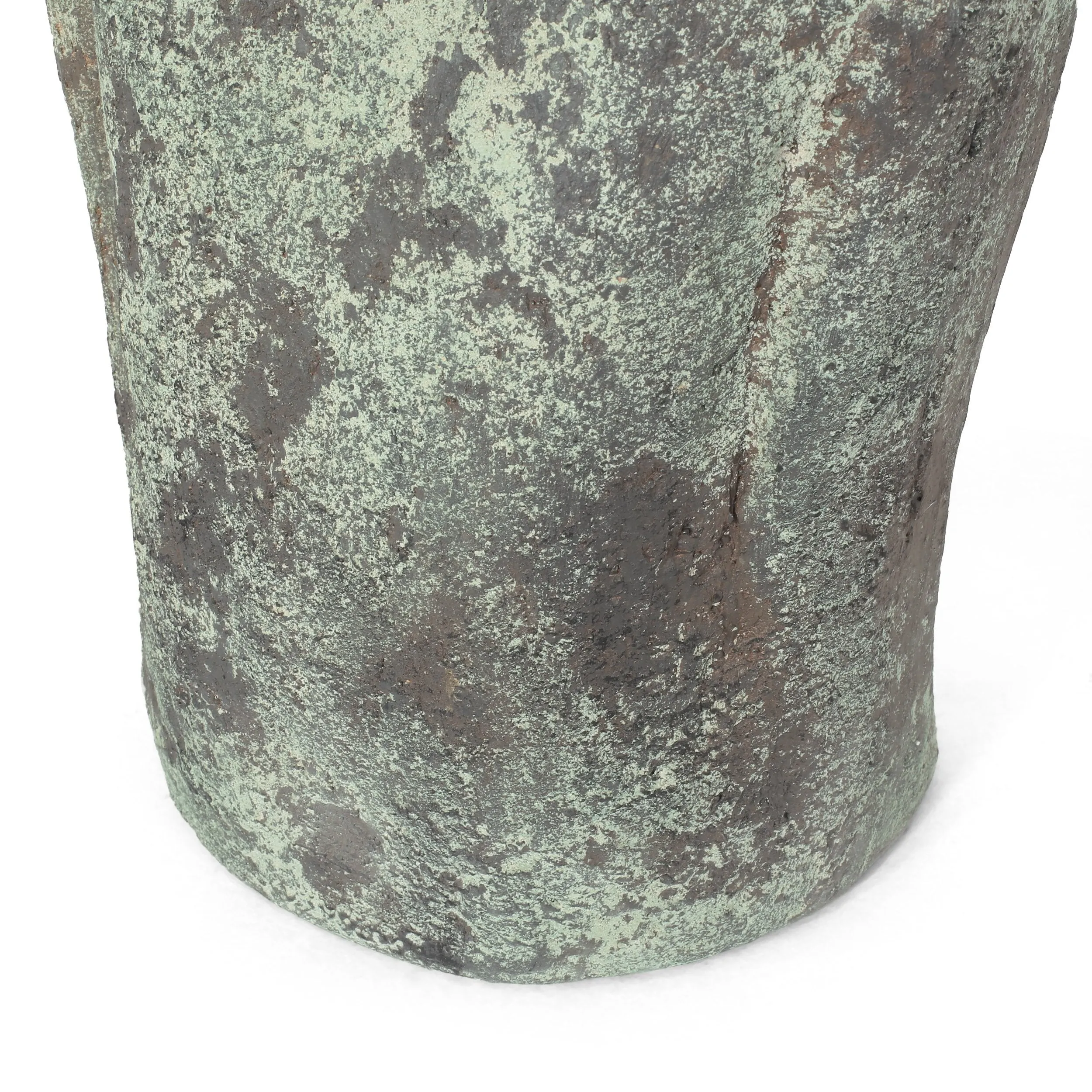 Outdoor Polynesian Garden Statue, Moss Green - NH863413