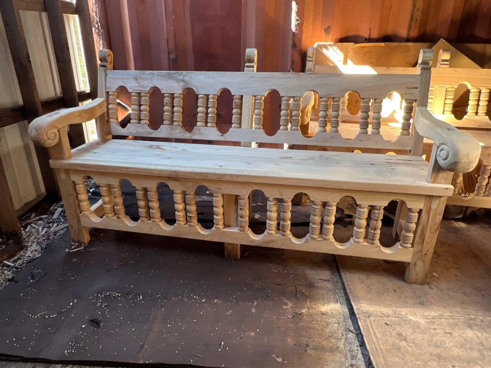 Outdoor Sabino Bench gaming chair, computer chair