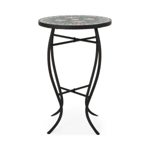 Outdoor Side Table with Tile Top - NH270313 coffee table, accent table