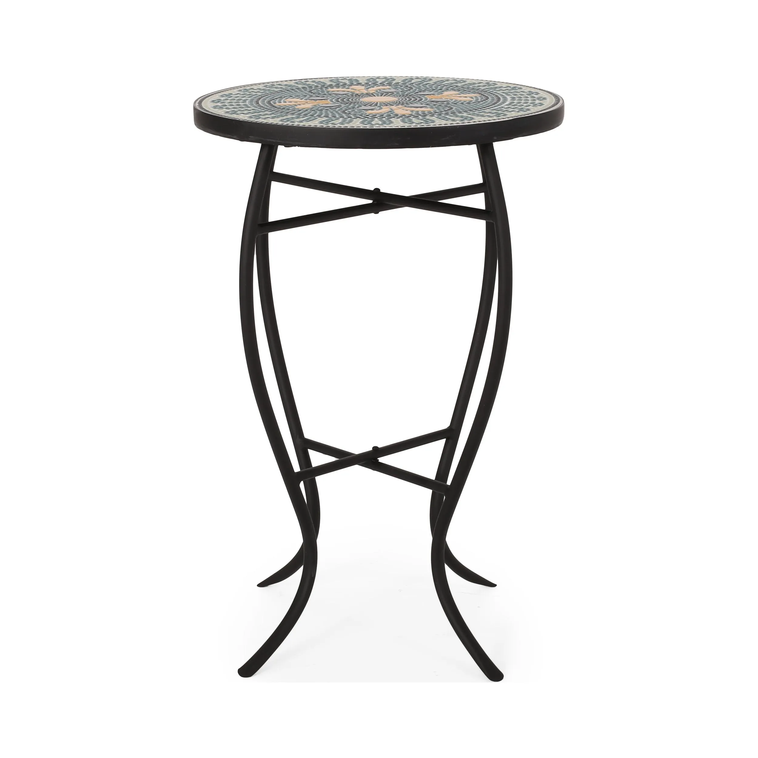 Outdoor Side Table with Tile Top - NH270313 coffee table, accent table